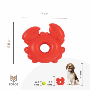 Caranguejo p/ Mastigar Estridente FOFOS